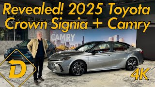 Revealed The 2025 Toyota Camry and Crown Signia [upl. by Ertsevlis803]