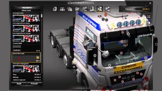 ETS2 MAN 8x48x8 mod  tuning [upl. by Zavala61]