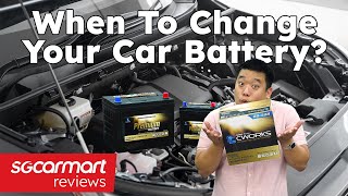 5 Signs To Look Out For When To Change A Car Battery  Sgcarmart Reviews [upl. by Dominick]