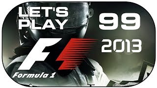 Lets Play F1 2013 99 Das Rennen in Italien DeutschGerman FullHD [upl. by Deedahs]