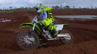 MXTV Bike Review 2017 Kawasaki KX250F [upl. by Jenesia]