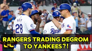 Rangers Could Trade 185 Million Star to Yankees Amid Payroll Cut [upl. by Neehcas]