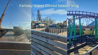 Fantasy Island Closed Season Vlog February 2024 [upl. by Danielson]