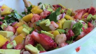 Guacamole mangue fraises amp coriandre [upl. by Derayne597]