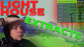 Lighthouse Extractions in Escape from tarkov [upl. by Yanej717]