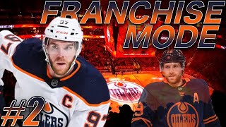 THE MCJESUS DRAISAITL CHEAT CODE  NHL 24 Franchise Mode  Edmonton Oilers ep 2 [upl. by Eltsyek]