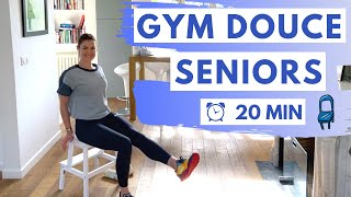 GYM DOUCE pour les SENIORS  Réveil musculaire sur chaise [upl. by Trude]