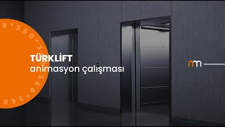 Türklift Asansör 3D Animasyon  Nano Medya [upl. by Merril699]