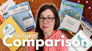 Comparing 6 Homeschool SPELLING Programs II All About Spelling Spelling You See etc [upl. by Yelekalb]