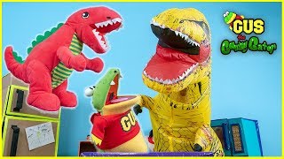 Giant Blow Up Roaring Dinosaurs  Ryans World Toys [upl. by Nevada335]