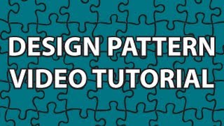 Design Patterns Video Tutorial [upl. by Nawuj]