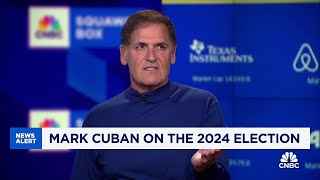 Mark Cuban on VP Harris move to the center She believes the country needs to come together [upl. by Vihs]