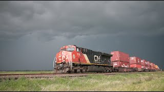 RAILTIME  CN in Western Canada  volume 51 [upl. by Novej]