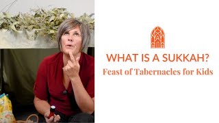 What is a Sukkah  Feast of Tabernacles for Kids  268 Kids [upl. by Arrik465]