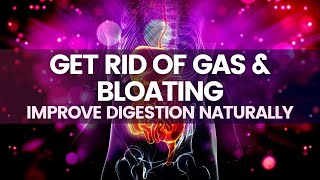 Improve Digestion Naturally  Get Rid Of Gas and Bloating  Constipation Relief Sounds  528 Hz [upl. by Acinorrev109]