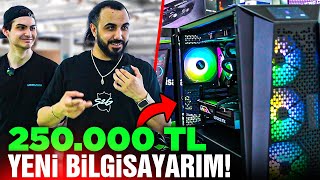 250000 TLLİK EN PAHALI YENİ OYUNCU BİLGİSAYARIM 😱  BARIŞ G [upl. by Kramlich]