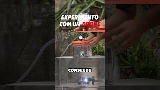 Experimento incrível com um Drone [upl. by Eilraep]