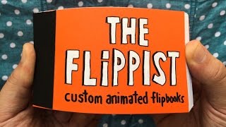 The Flippist custom handdrawn animated flipbooks [upl. by Nrek]