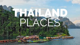 10 Best Places to Visit in Thailand  Travel Video [upl. by Sothena]