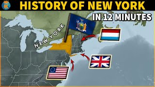 The History of New York in 12 Minutes [upl. by Ahsiena]