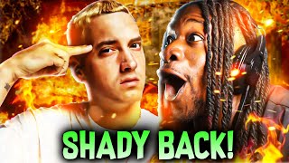 SLIM SHADY IS BACK Eminem quotRenaissance amp Habitsquot REACTION [upl. by Hawthorn623]