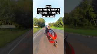 That Feeling When a Harley Rider Finally Waves Back  Biker Connection  360° Motorcycle Short [upl. by Race666]