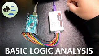 Basic logic analyzer introduction the Kingst LA1010 [upl. by Daukas]