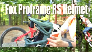 Review Fox Proframe RS Helmet Un vistazo al Casco de fox proframe [upl. by Katharine810]