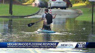 Savannah city leaders respond to historic flooding [upl. by Oiliruam249]