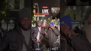 Afrikanboy44 Shuts Down Kingscross lidl music rapmusic grimemusic london trending grime [upl. by Mcnutt]