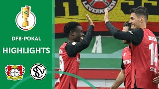 Schick leads the way  Bayer 04 Leverkusen vs SV Elversberg 30  Highlights  DFBPokal [upl. by Steck144]