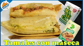 MASA PARA TAMALES CON MASECA El secreto para hacer tamales [upl. by Etteiram]