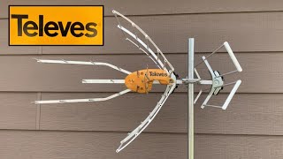 How to Assemble the Televes Ellipse Mix Outdoor TV Antenna  Televes 148883 [upl. by Milty294]