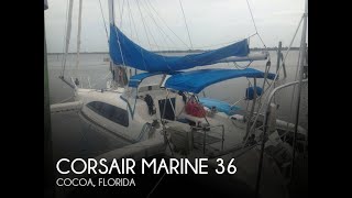 SOLD Used 2005 Corsair Marine 36 in Cocoa Florida [upl. by Emina876]