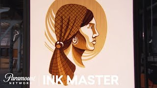 Flash Challenge Preview Sticky Situation  Ink Master Season 8 [upl. by Nanny107]