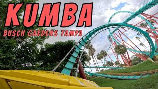 Kumba at Busch Gardens Tampa GoPro 4K [upl. by Brelje432]