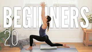 20Minute Yoga For Beginners  Start Yoga Here [upl. by Ahsiekyt]