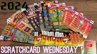 Scratchcard Wednesday 1 2024 [upl. by Kare]