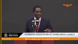 ECONOMIC ASSOCIATION OF ZAMBIA BOOK LAUNCH [upl. by Fronia]