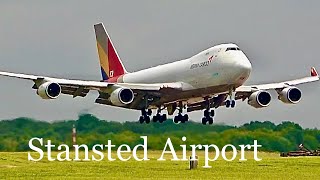 London Stansted Airport  Arrivals amp Departure  Plane Spotting [upl. by Chap]