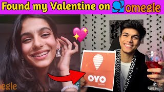 Proposing My Valentine on Omegle To Real Life 😍 [upl. by Yoshi]