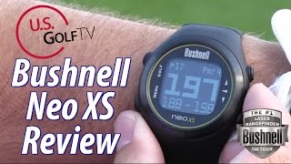 Golf Pro Review Bushnell Neo XS GPS Rangefinder Watch [upl. by Randa608]