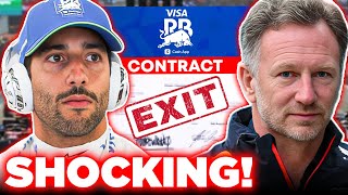 Daniel Ricciardo Reveals SHOCKING Exit Plan from F1 [upl. by Wurster]