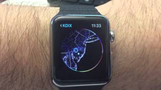 RadarScope on Apple Watch [upl. by Inaffyt]