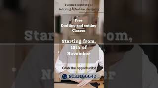 FREE TAILORING COURSE fashiondesign Tailoring sewingtips sewing stichingcourse start free [upl. by Elcin724]