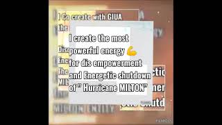 I co create with Mother GIUA  The Disempowerment and Energetic shutdown of quot HURRICANE MILTONquot [upl. by Atirat]