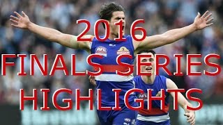 AFL 2016 Finals Highlights Qualifying Semi Preliminary amp Grand Final [upl. by Tloh377]