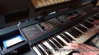 Ensoniq EPS samples  quotInto Spacequot démo synthesizer [upl. by Ayinat]