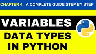 Chapter 4 Variables and Data Types in Python  Python Course [upl. by Anielram]