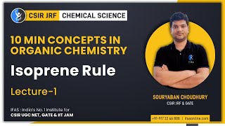 Special ISOPRENE Rule in Hindi For CSIR NET amp GATE Chemistry Exams  Terpenes  Biomolecules [upl. by Anifur]